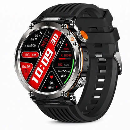 TitanCore X1 Pro – Ultra-Rugged GPS Smartwatch for Extreme Adventures